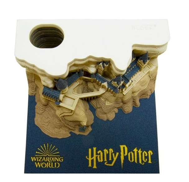 The Perfect Gift For Harry Potter Fans Memo Pad That Reveals Hogwarts Castle As You Tear Each Sheet Earth Wonders
